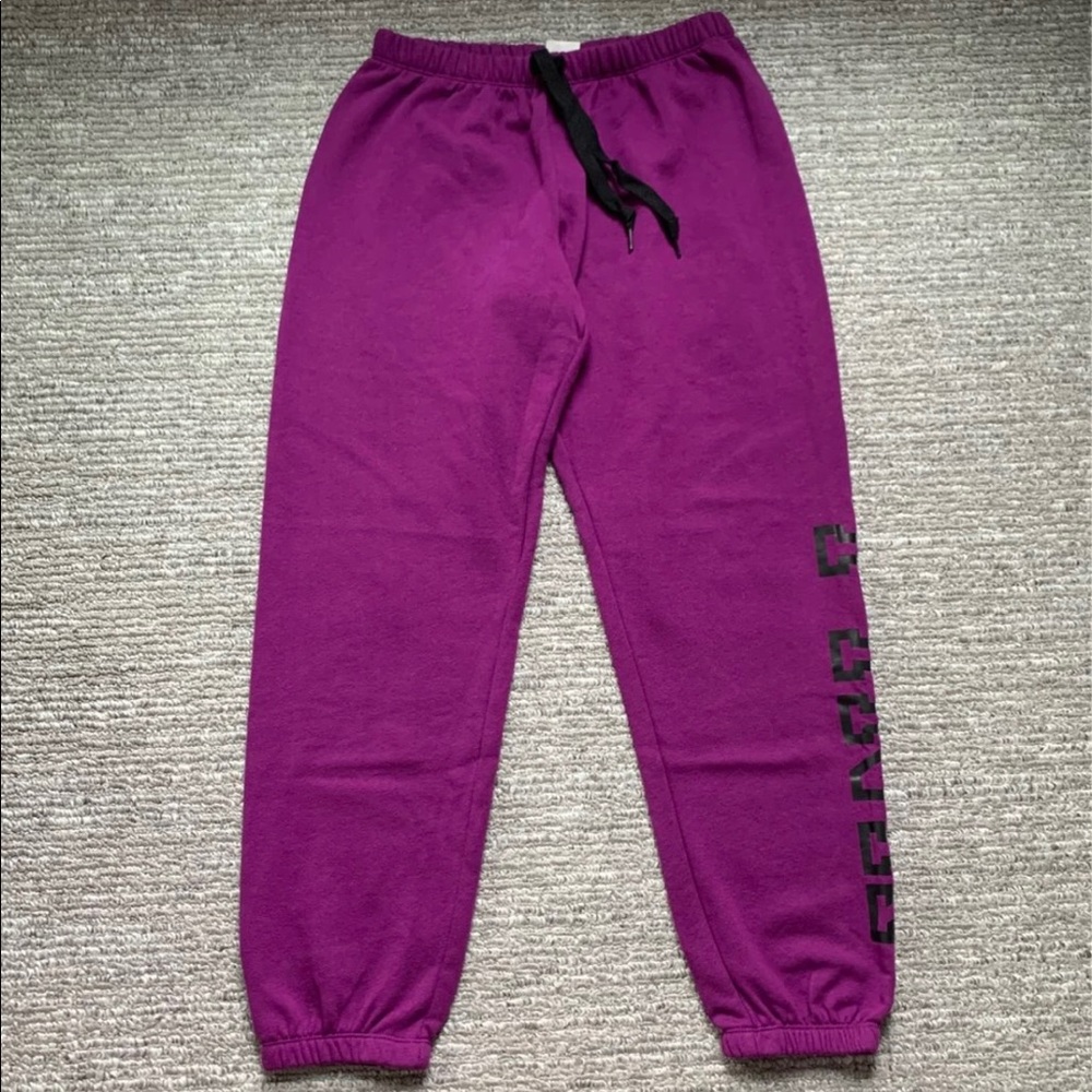 Pink joggers